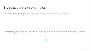 MFCN Digital Signal Processing Lecture 1 [upl. by Enialehs]