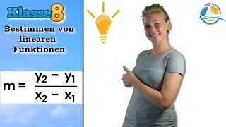 Lineare Funktionen  Klasse 8 ★ Wissen [upl. by Reeta]