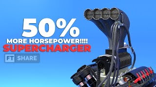 More Power Up to 50 With SUPERCHARGER [upl. by Cornell]