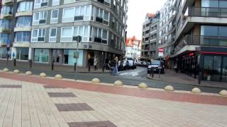 Promenade bord de mer et plage de Knokke le Zoute [upl. by Eirrahs]