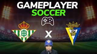 BETIS X CÁDIZ AO VIVO  AMISTOSO INTERCLUBES [upl. by Kesia]