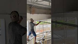 plaster ceiling construction shorts youtubeshorts ytshorts youtube youtuber fyp construction [upl. by Aihsenor820]