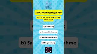 📚 MFA Prüfungsvorbereitung  Prüfungsfrage 50 [upl. by Llerdnek]