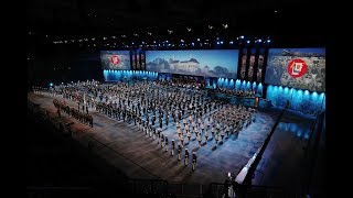 FINALE THE BERSAGLIERI OF BEDIZZOLE NORWEGIAN MILITARY TATTOO  The Massed Pipes and Drums [upl. by Tiffi]