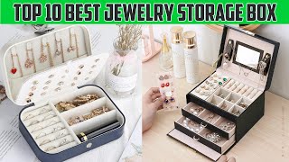 Top 10 Best Jewelry Box Storage  Small Jewelry Box  Ladies Corner [upl. by Cobby]