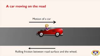 Static and Rolling Friction  Types of Friction I  Physics Educational Video For Kids [upl. by Wetzel]