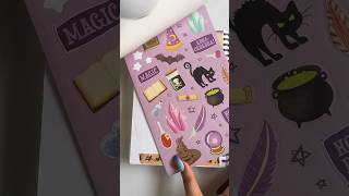 ASMR  WITCH THEME  JOURNAL journal asmr shorts witch [upl. by Annmarie688]