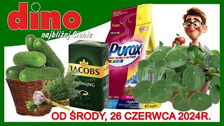 🦕 𝐃𝐈𝐍𝐎 🦖 Gazetka Promocyjna od Środy 26062024  Najbliżej Ciebie [upl. by Frodin]