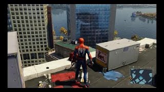 Marvels SpiderManBlack Cat Stakeout Financial District [upl. by Marou858]