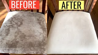 How to Clean Upholstered Chairs at Home [upl. by Dotty]