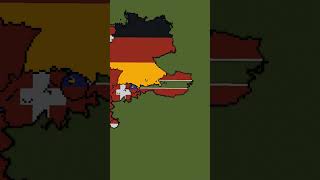 Building Austria in 3 Scales austria austrian maps flags minecraft [upl. by Turner610]