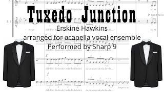 Tuxedo Junction for acapella vocals  Score Video MuseScore [upl. by Nile]