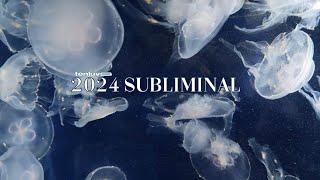 🪻”2024 is my year” blockage remover self concept  more subliminal [upl. by Ewold716]