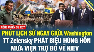 BÙNG NỔ ngay giữa Washington TT Zelensky khiến cả NATO vỗ tay Viện trợ như mưa lập tức đổ về Kiev [upl. by Annoled]