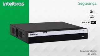 DVR MHDX 3116 Intelbras Novo Sistema [upl. by Kling705]