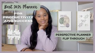 Perspective Planner  Best 2025 Planner for Productivity and Success  Planner Flip Through [upl. by Berni]