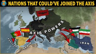 Who were the Nations that Almost Joined the Axis in WW2 [upl. by Onitsirc866]