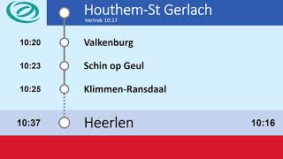 Arriva Limburg omroepen S4 Maastricht Randwyck  Heerlen [upl. by Marcoux5]