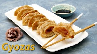 Cómo hacer Gyozas  Empanadillas japonesas [upl. by Nivlac]