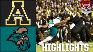 Coastal Carolina Chanticleers vs Appalachian State Mountaineers  Full Game Highlights [upl. by Eenat]