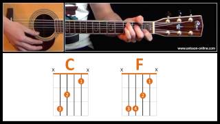 Jouer Ho Hey The Lumineers  Cours guitare Tuto  Tab [upl. by Kore730]