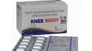 KNEE MOOV Tablets Diacerein Glucosamine Sulphate Potassium Chloride amp Methyl Sulfonyl Methane [upl. by Kari]