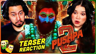 PUSHPA 2 The Rule TEASER Reaction  Allu Arjun  Rashmika Mandanna  Fahadh Faasil  Sukumar [upl. by Leyameg]