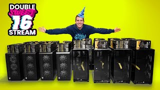 Building PCs until I get good at it  Celebrating 16 years of LTT [upl. by Suirauqed]