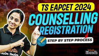 TS EAPCET 2024 Counselling starts today 🔔 step by step process  📢  Complete Details [upl. by Zischke105]