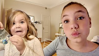 Get Ready med Alma amp gråt på Bio Följ familjen VLOGG [upl. by Vivle]