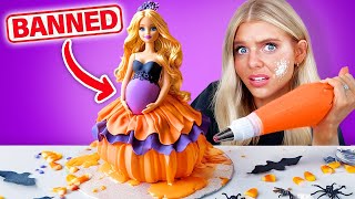 I Turned BANNED Kid Toys into Halloween Cakes [upl. by Alim]