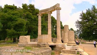 Peloponnese Greece The Sanctuary of Olympia  Rick Steves’ Europe Travel Guide  Travel Bite [upl. by Bernadene]