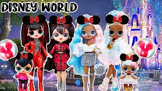 LOL OMG Sugar amp Spice Family Vacation To Disney World Park Part 1 Dollta Airlines [upl. by Eerazed3]