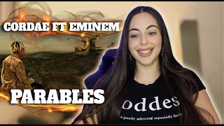 Cordae  Parables Remix FT Eminem  REACTION [upl. by Woolson346]