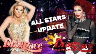 Drag Race France and Drag Race Philippines All Stars Season Update [upl. by Ednihek]