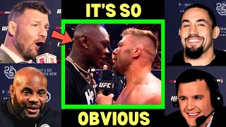 UFC Fighters quotPredictquot Israel Adesanya vs Dricus Du Plessis  UFC 305 [upl. by Dniren954]