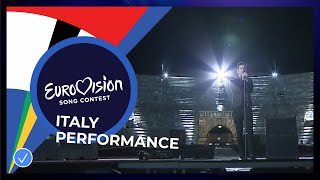 Diodato  Fai Rumore  Italy 🇮🇹  Performance in Arena di Verona  Eurovision 2020 [upl. by Annot303]