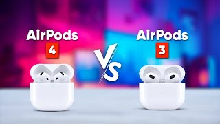 Apple AirPods 4 vs AirPods 3  Should You Upgrade [upl. by Atikihc]