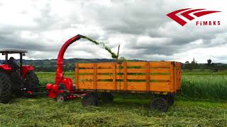 FIMAKS Double Chop 1500  COSECHADORA  Instalación El Rosal 🇨🇴  Maquinaria Agrícola [upl. by Atnuahc]