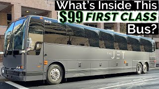 First Class Bus quotThe JETquot from Washington DC to New York City [upl. by Vassaux]