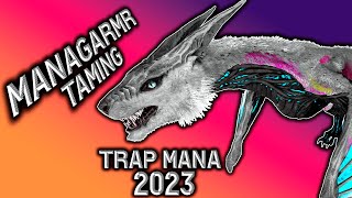 How to tame Managarmr Ark  Ark Managarmr Trap  Easy Mana Ark  Mana Ark Survival Evolved [upl. by Zeke891]