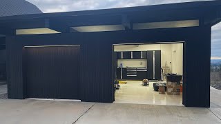 Walkthrough of My New Garage Build [upl. by Leirad]