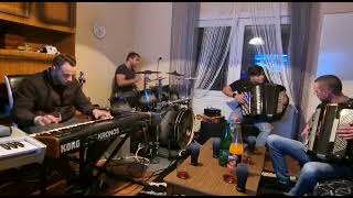 Kristijan Marko Milos i Uros  Orkestar Urosa Nesica  Kutino novo kolo sa probe 🎶😊🥂🍾 [upl. by Innep205]