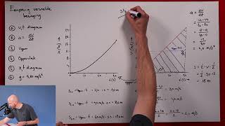 Natuurkunde uitleg eenparig versnelde beweging [upl. by Lars516]