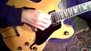 Gibson ES150 DC Natural  Demo using Polytone amp [upl. by Lippold]