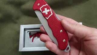 New Victorinox HUNTER PRO ALOX RED 2019  unboxing [upl. by Macegan]