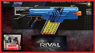 NERF RIVAL KHAOS MXVI4000 bleu comme les hématomes quil te fait  En Français fr [upl. by Silsbye769]