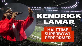 Kendrick Lamar to Super Bowl LIX Halftime Show [upl. by Kelila]