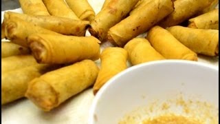 How to make Cambodian Eggrolls  My mothers recipe [upl. by Immas]