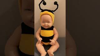 Bumblebee 🐝 baby doll Anne geddes doll doll [upl. by Yelkrab]